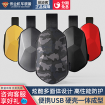 Weiye TAJEZZO Tracer Motorcycle Waterproof Shoulder Bag Locomotive Backpack hard case USB Charging Satchel