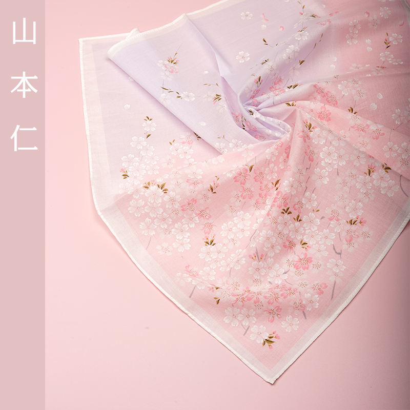 [Shanben Ren] Pure Cotton High-Thread-Count Handkerchief, Sweat-Absorbent, Quick-Drying, Portable Sweat-Wiping Handkerchief, Printed, Soft and Bright