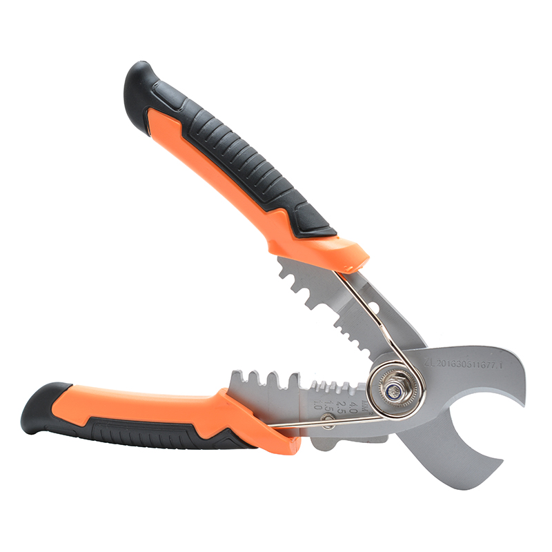 Feilu 3-in-1 coaxial cable shears and strippers Wire strippers Wire cutters wire pliers pressure pliers 120-6281