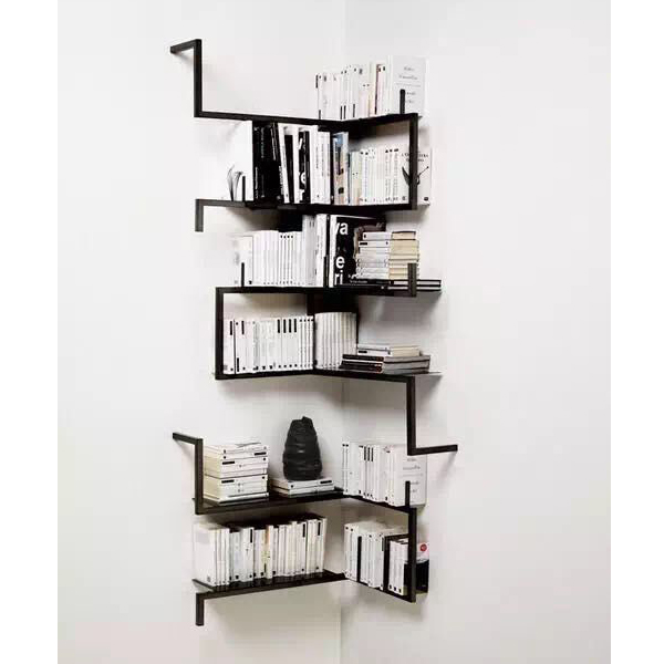 Bookcase Bookshelf shelf Wall storage wall wall hanging Living room Bedroom Multi-functional multi-layer grid combination corner