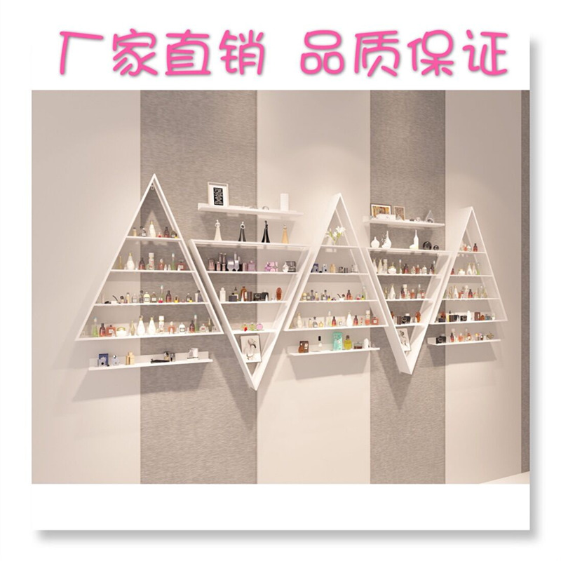 Nail polish shelf wall nail polish glue display stand wall rack cosmetic store showcase shelf nail polish shelf