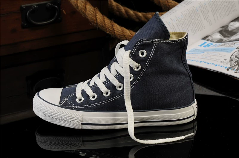 Authentic MG Conway Star AII giày vải cổ điển Giày nam giày nữ sinh viên cặp vợ chồng bạn gái hoang dã - Plimsolls