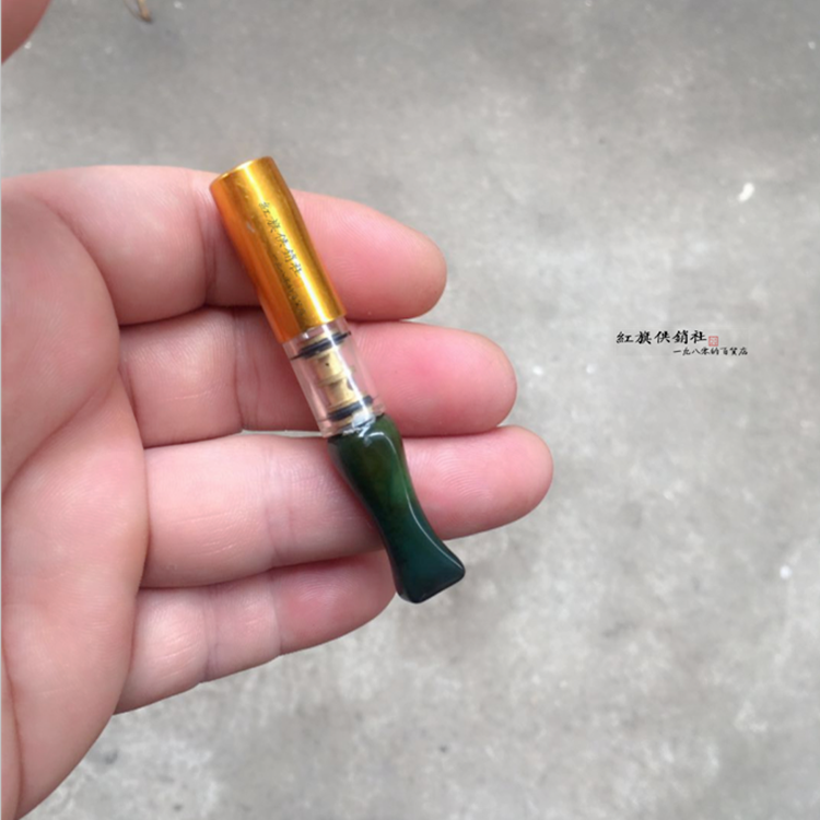 (Memories of the Old City) Stone cigarette holder in the 1990s, old cigarette holder, nostalgic collection (Tiktok shooting props)