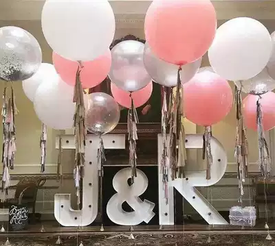36 inch latex balloon wedding wedding supplies wedding wedding wedding room layout arch thickened birthday party baby year old