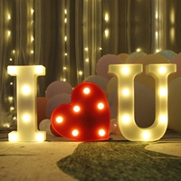 Лампа для моделирования английских букв