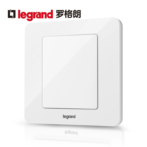 Рог -разъем TCL Shocket Panel Yidian Magnolia White Blank Buffle Buffle Box Cover Plate Decorative Board 86