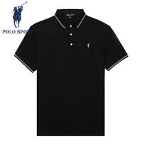 Polo Sport Mens POLO Short Sleeve T-shirt Summer New Renewed Business Recreation Trend Clothes