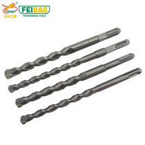Flying Leopard 200mm electric hammer drill bit impact drill bit drill hole punching wall through wall drill bit square head round head oil pressure drill nozzle