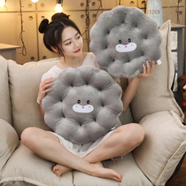 Tatami round cushion Office sedentary bench seat dining chair cushion Student children small fart pad thickened cartoon