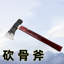 Hand-forged axe hand-forged axe woodworking axe hatchet wood hatchet wood cutting household chopping wood all steel steel steel small-number steel