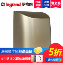 tcl Legrand type 86 switch socket panel gold waterproof box Splash-proof moisture-proof socket with bathroom cover