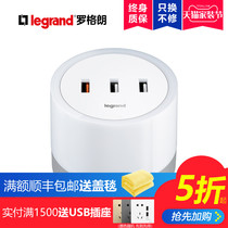 Rogrand touch sensor night light crib headlight bedroom usb fast charge socket emergency light household