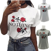 T-shirt women 2017 fashion women summer t-shirts ladies blouses tees