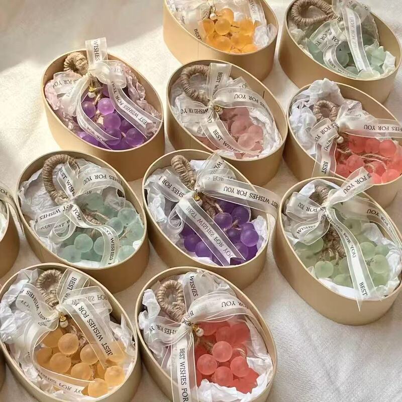 Original Handmade Grape Soap, Exquisite Whole String of Fragrant Incense, a Travel Essential and a Souvenir Original Handmade Grape Soap, Exquisite Whole String of Fragrant Incense, a Travel Essential and a Souvenir
