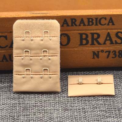 3-row 2 buckle underwear adjustment back button bra buckle lengthened buckle bra connection extended buckle white black complexion-Taobao