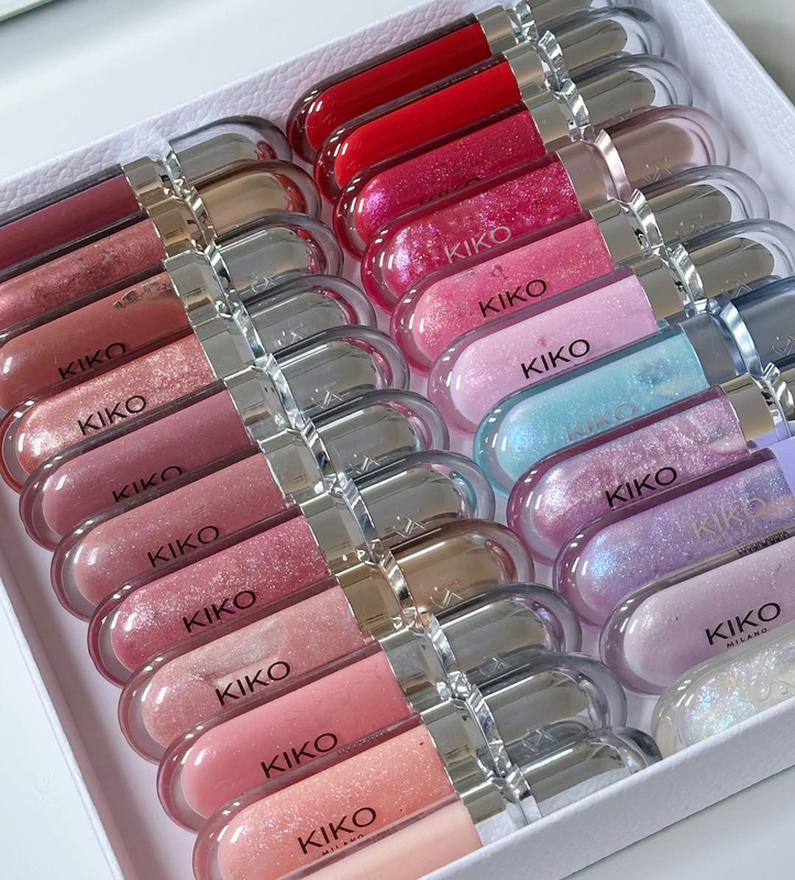 Kiko 3D Series Lip Gloss 02/03/04/05/07/08/09/11/16/17/19/20/27/31/33