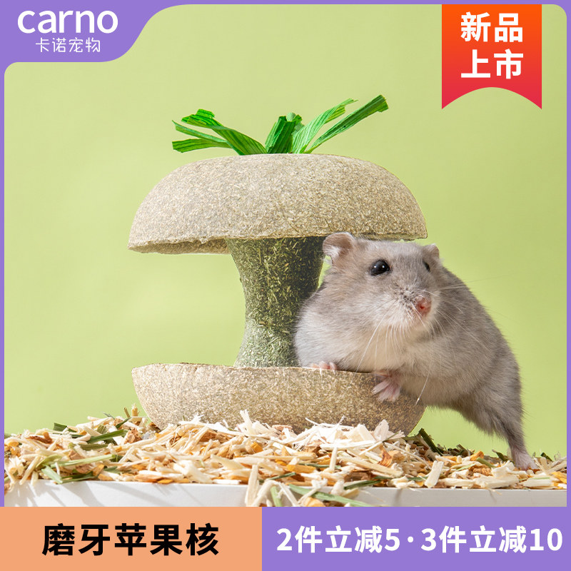 Carno hamster food snacks Apple nuclear grindstone Tooth Stick Zero Food Golden Silk Bear Grindstone Toys Special for View