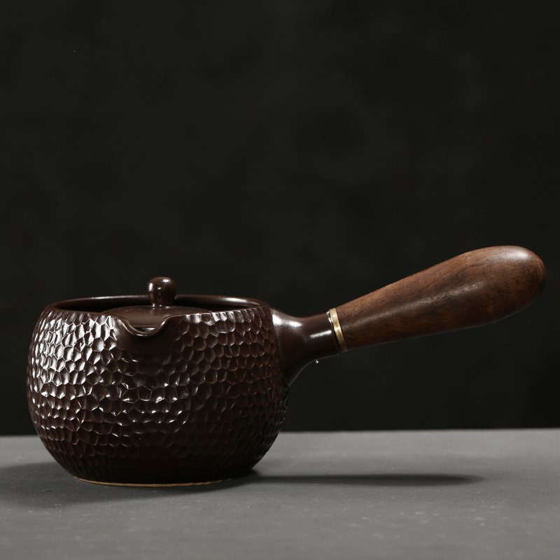 Poly real (sheng ceramic boiling tea stove black tea scented tea kettle boil tea ware side the Japanese mercifully tea pot pot TaoLu household electricity