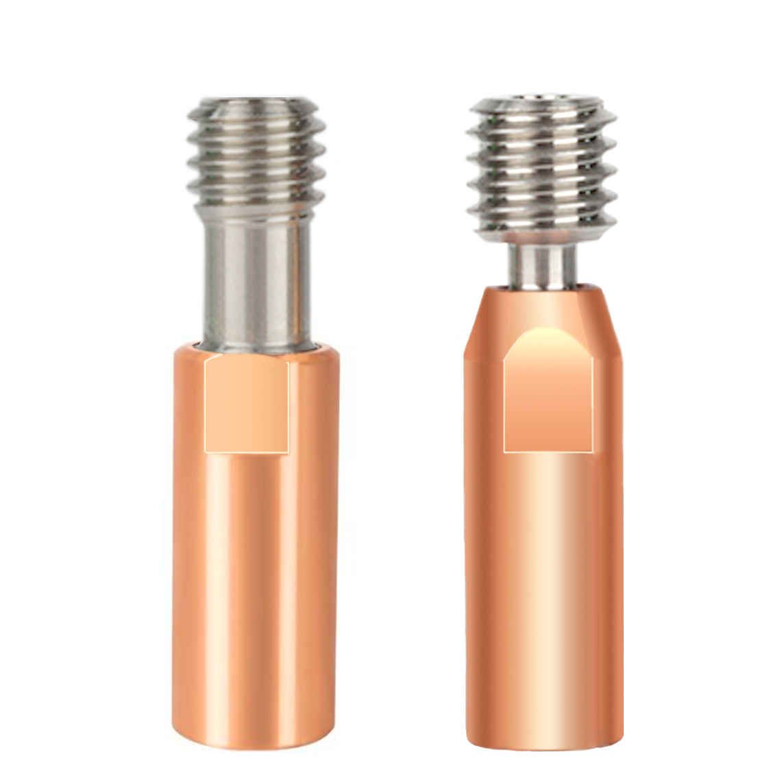 3D printer accessories CR10 Ender 3 titanium alloy red copper larynpipe ...