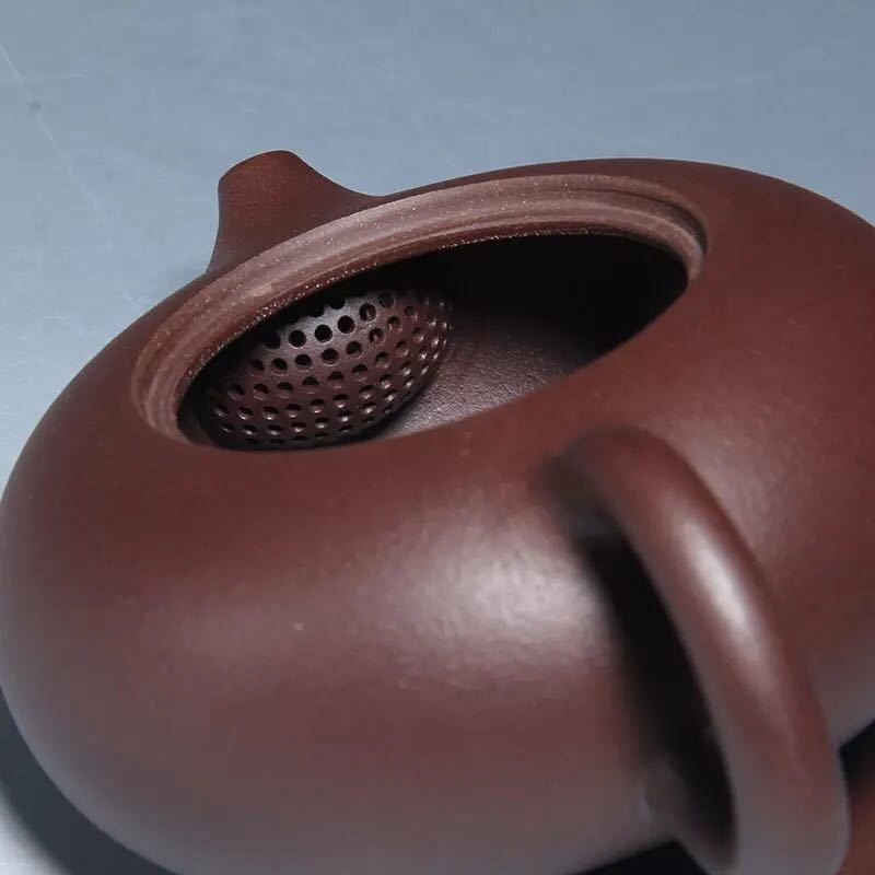 The kitchen yixing it pure manual kung fu tea pot home outfit purple mud flat xi shi tea set 240 c
