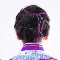 Mongolian headdress female ethnic new adult headband handmade girl girl adult performance stage headwear