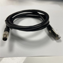 M12 connector 4 core 8 core to RJ45 network Crystal Head sensor class 5 PUR Shielding Wire a Type D waterproof