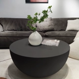 Wasabi Feng Cement Comement Coffee Cream Ins Internet знаменитость маленькая квартира мебель скандинавская гостиная простая на открытом воздухе круглый столик