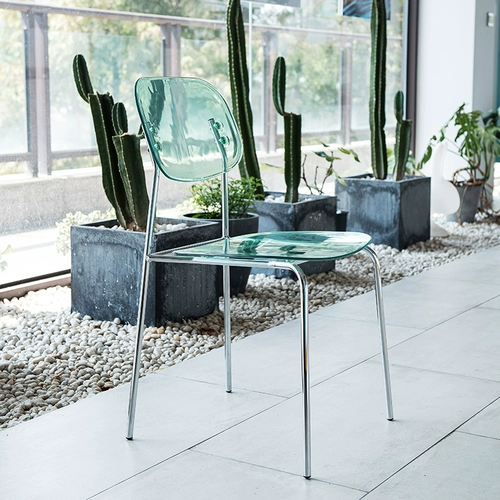 Дизайнерский акриловый металлический стульчик для кормления для домашнего использования для отдыха, популярно в интернете