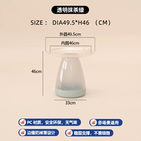 Прозрачный матча зеленый