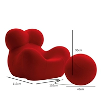 [Десятилетняя гарантия] Большие шарики настоящего красного цвета + шарики одного цвета, высокоэластичный стильный хлопок