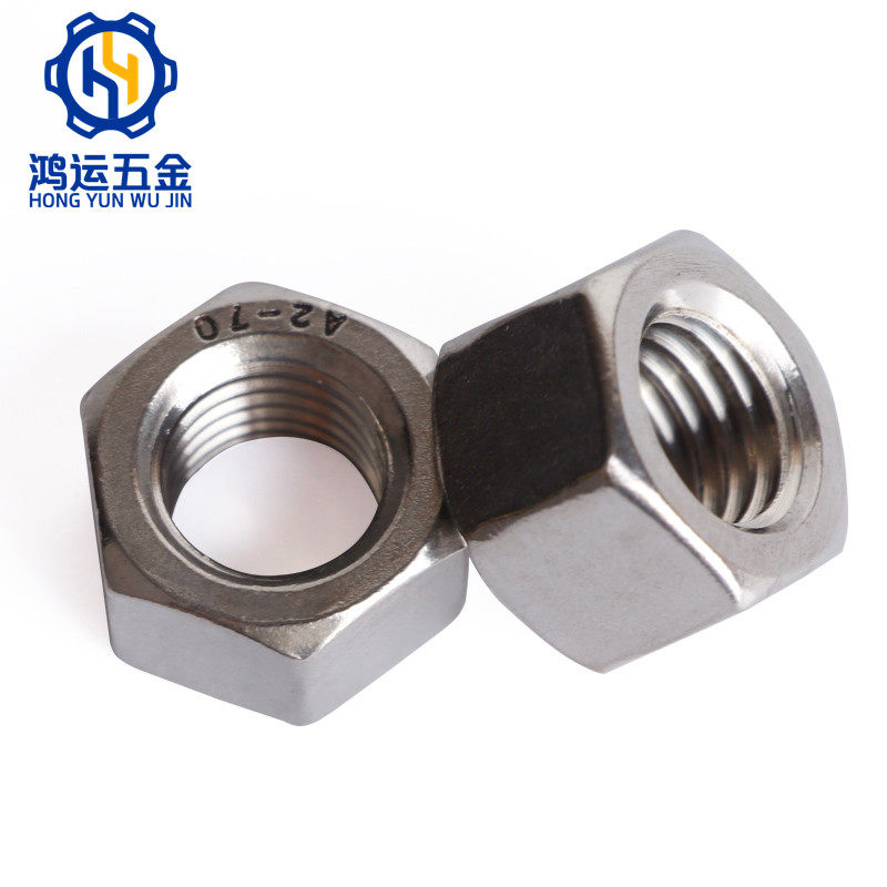 304 stainless steel hexagonal nut nut hexagonal nut screw cap metric nut M3-M30