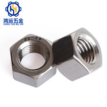 304 stainless steel hexagonal nut nut hexagonal nut screw cap metric nut M3-M30