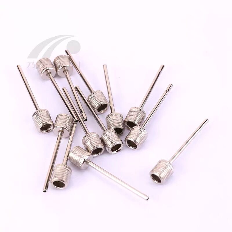 Stainless steel material Inflator Ball Needle Inflatable Gas Needle Basketball Needle Football Volleyball Inflatable Needle Metal Gas Needle