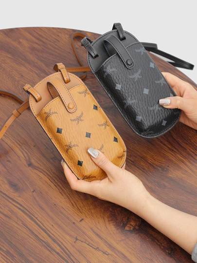 2026 New Autumn and Winter Mobile Phone Bag, Classic Floral Print Crossbody Mini Bag, Popular Online, Mobile Phone Storage Pouch