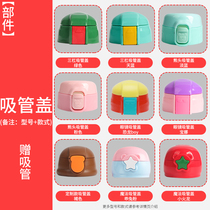 Kumamoto Thermos mug accessories 3D hip hop hairball dinosaur crazy panda pony baona straw cover straight drink set