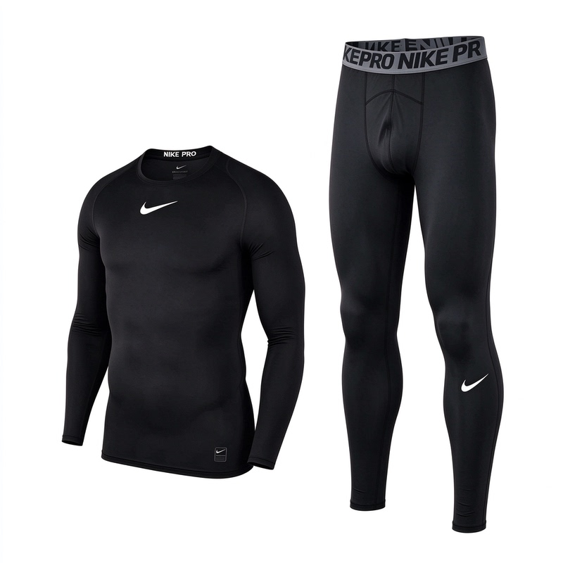 Nike Men's Compression Suit Quick-Drying Fitness Clothing Sports Training High Elasticity Basketball Running Base Layer T-Shirt Nike Men's Compression Suit Quick-Drying Fitness Clothing Sports Training High Elasticity Basketball Running Base Layer T-Shirt