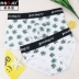 Các cặp vợ chồng đồ lót cotton sáng tạo maple leaf in ấn kích thước lớn nam võ sĩ tóm tắt của phụ nữ phụ nữ boxers quan chip doi Cặp đôi