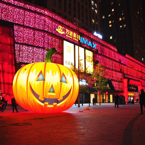 Надувной плюшевый мультяшный реалистичный воздушный шар, в цветочек, популярно в интернете