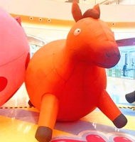 3м кофейная лошадь+свет+вентилятор