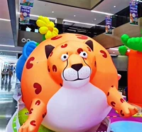 3м леопард+свет+веер