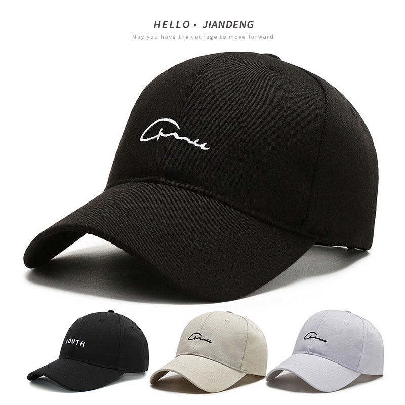 Hat Men's Duck Tongue Cap Ins Tide Cards 100 Hitch Casual Black Spring Summer New Personality Baseball Cap Men And Women Shade