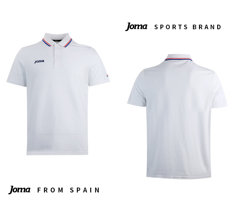 JOMA 2018 mùa hè mới ve áo polo áo sơ mi nam màu rắn ngắn T thể thao áo sơ mi nam lỏng ngắn tay áo áo polo nam trang