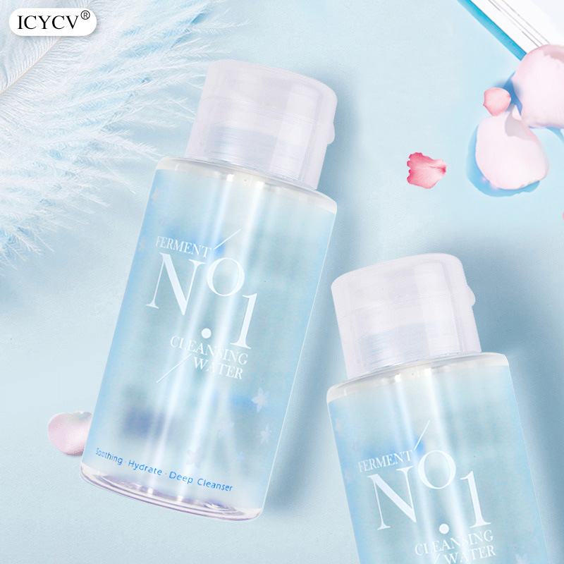 500ml essence split bottle 300ml MAKEUP REMOVAL WATER BOTTLE 500ml COSMETIC BOTTLE PRESSED TO BOTTLE PET Bottle Press Bottle