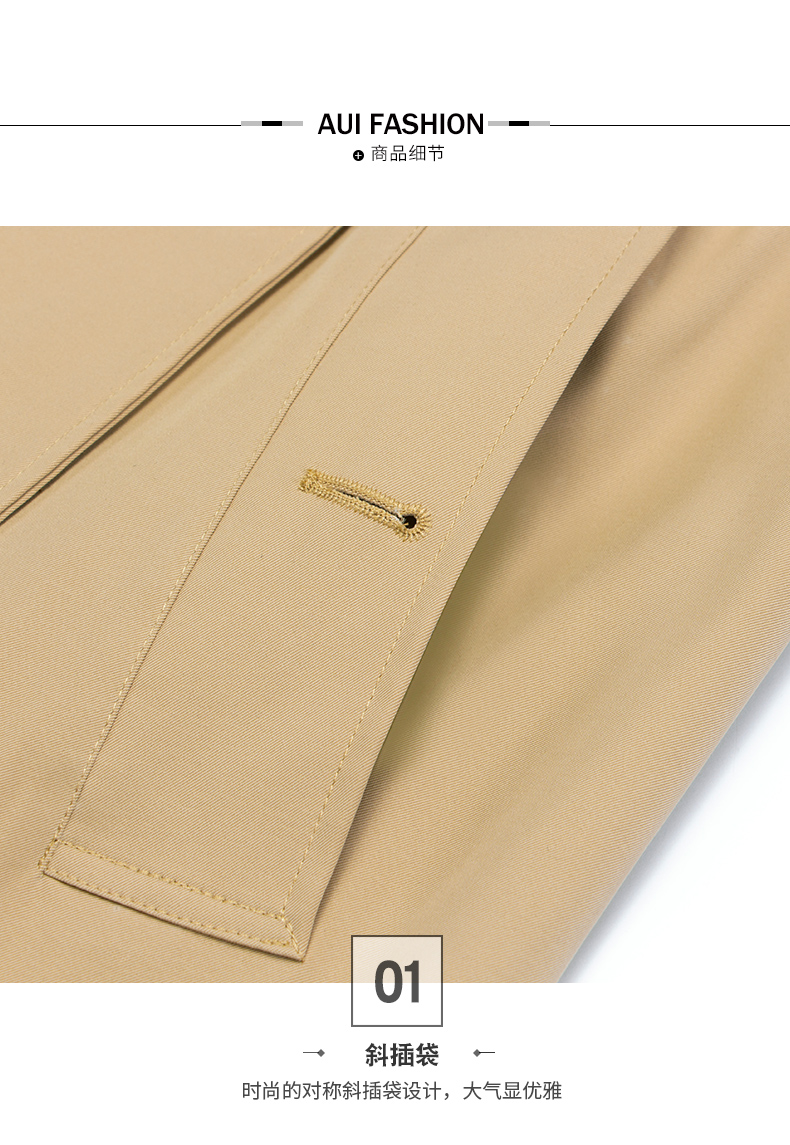 Trench pour femme en Polyester en Polyester - Ref 3227294 Image 19
