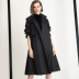 Áo khoác gió kaki ga châu âu nữ dáng dài kiểu Anh thu đông 2021 áo khoác nữ kiểu mới Âu mỹ - Trench Coat Trench Coat
