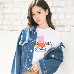 淘宝店-网红同款t恤女衣服短袖ins抖音同款佩琪