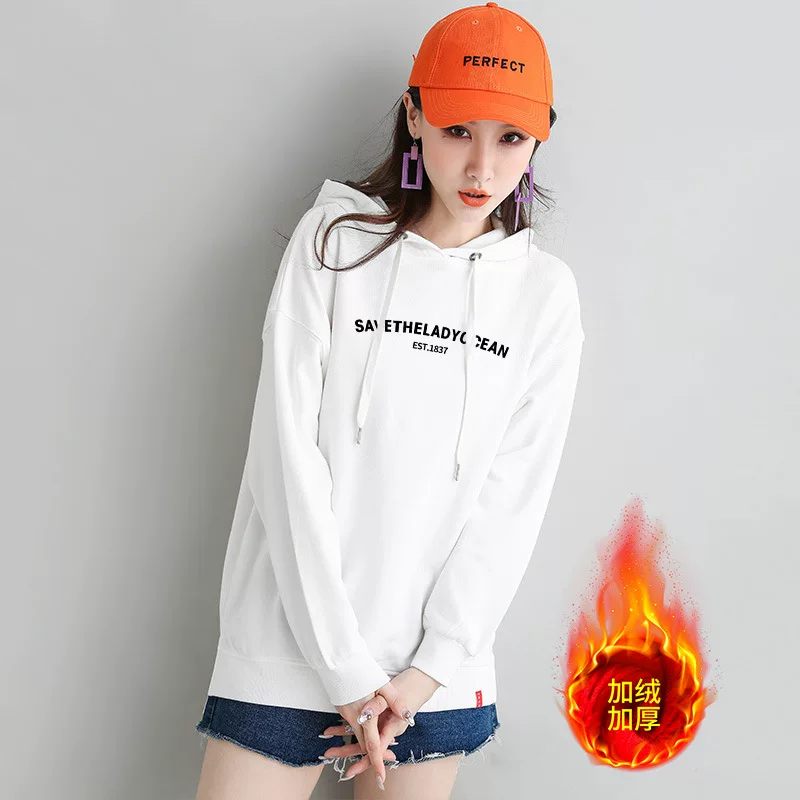 Брендовый весенний худи с капюшоном длинный Tide, корейский стиль, коллекция 2021 года, средней длины