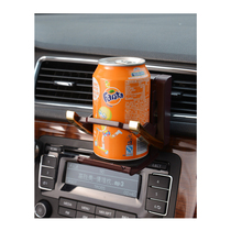 Quick Meite outlet water cup holder beverage holder ashtray ashtray bracket square with gold edge brown car supplies