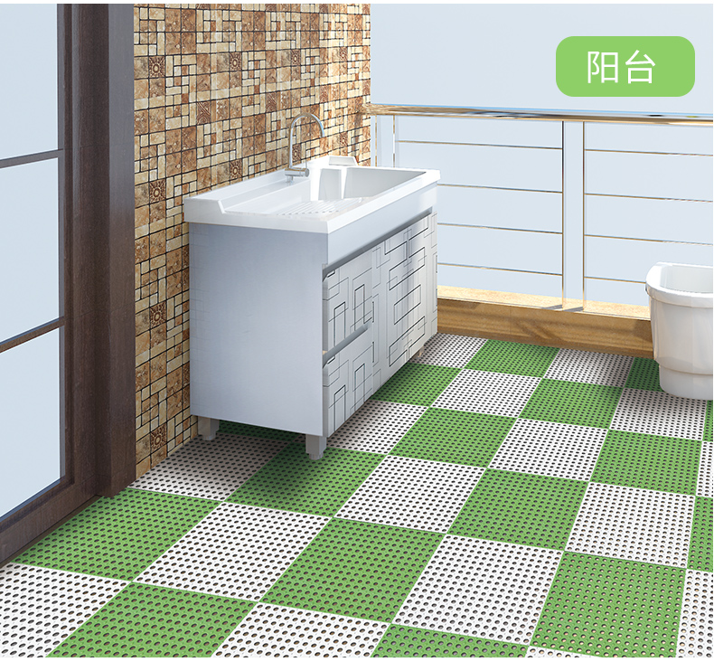 DIY phòng tắm phòng tắm vòi sen chống trượt mat nước thảm phòng tắm nhà vệ sinh có thể được cắt mat mat khâu mat thảm chùi chân cao cấp