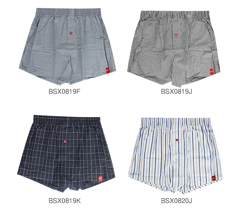 BẾN / CƠ THỂ / 奔 2018 hè mới quần cotton kẻ sọc kẻ sọc quần short nhà giản dị 	quần gió đi biển